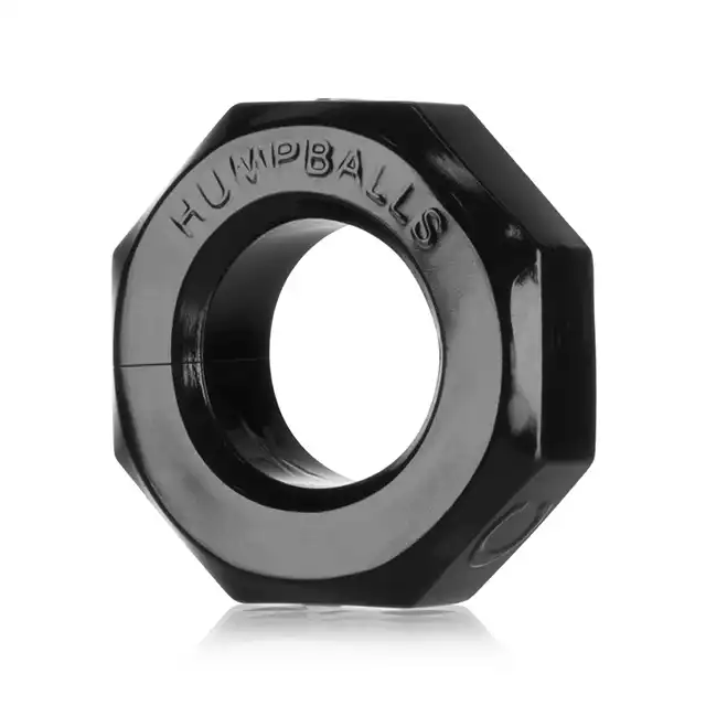 OxBalls - Humpballs Cockring Black. Wytrzymały ring erekcyjny. 