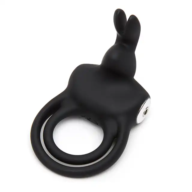 Happy Rabbit - Stimulating Ring Rabbis Love USB. Wibrujący pierścień erekcyjny.