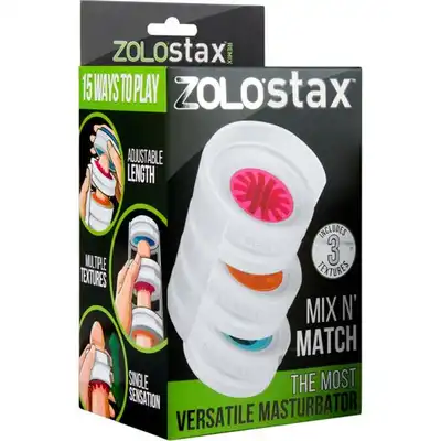Zolo - Stax Mix N' Match. Unikalny masturbator aż 7 możliwości!