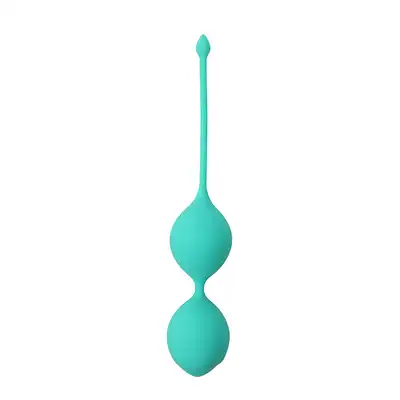 DreamToys - See You In Bloom Duo Balls 36mm. Silikonowe kulki gejszy. Seledynowe. 