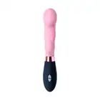 Eromantica - Ornelia Vibrator Silicone. Wibrator ze stymulatorem łechtaczki. 