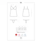 Obsessive - 875-CHE-1 koszulka i stringi