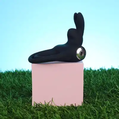 Happy Rabbit - Stimulating Ring Rabbis Love USB. Wibrujący pierścień erekcyjny.