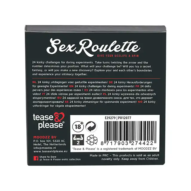 Sex Roulette - Kinky. Erotyczna ruletka. 