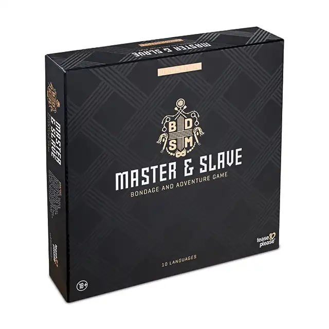 Tease&amp;Please - Master &amp; Slave Black. 12-częściowy zestaw do BDSM