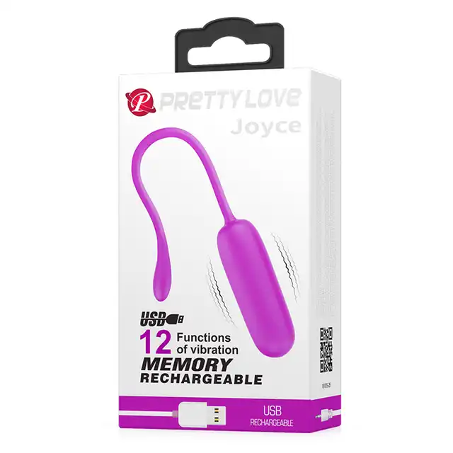 Pretty Love - Joyce. Silikonowe wibrujące jajeczko. 