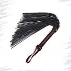 Lovetoy - Bondage Fetish Begginers Flogger. Pejcz dla początkujących. Czarno-czerwony. 