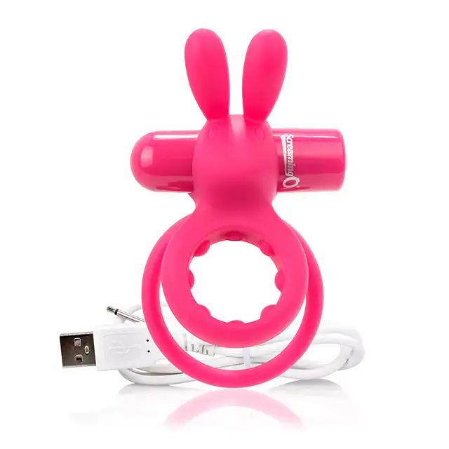 The Screaming O - Charged Ohare Rabbit XL USB. Podwójny ring na penisa XL