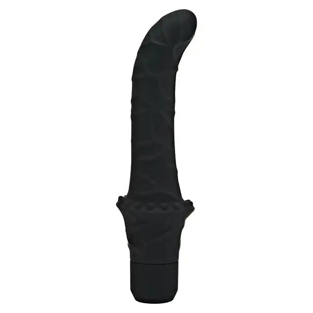 ToyJoy - Get Real G Black. Silikonowy wibrator do stymulacji punktu G