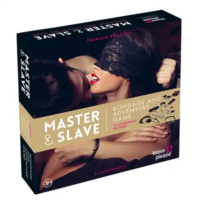 Gra Master i Slave z gadżetami BDSM 