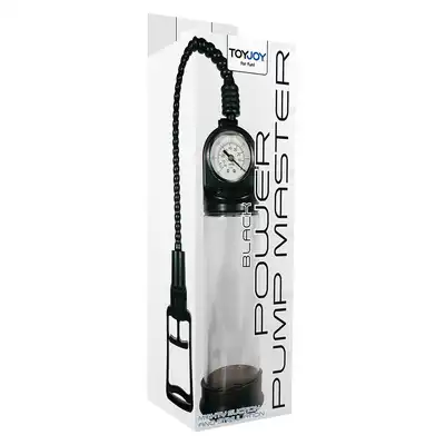 ToyJoy - Power Pump Master Black. Pompka do penisa