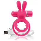 The Screaming O - Charged Ohare Rabbit . Podwójny silikonowy ring na penisa. Mocne wibracje