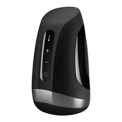 Satisfyer - Men Masturbator Heat Vibration. Masturbator na USB z funkcją ogrzewania do 40 stopni Celsjusza