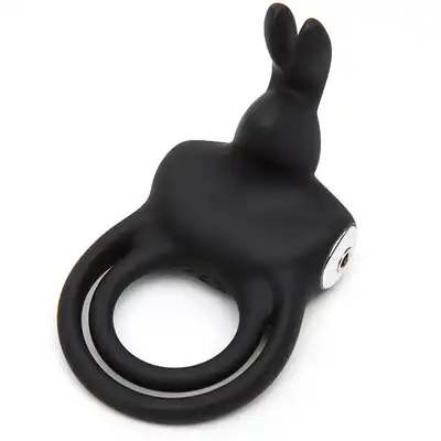 Happy Rabbit - Stimulating Ring Rabbis Love USB. Wibrujący pierścień erekcyjny.