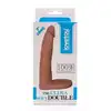 Lovetoy - The Ultra Soft Double 7. Nakładka z cyber skóry na penisa +5 cm
