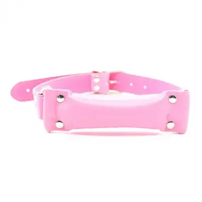 Toyz4Lovers - Easy Belt Gag Pink. Różowy knebel do zagryzania. 