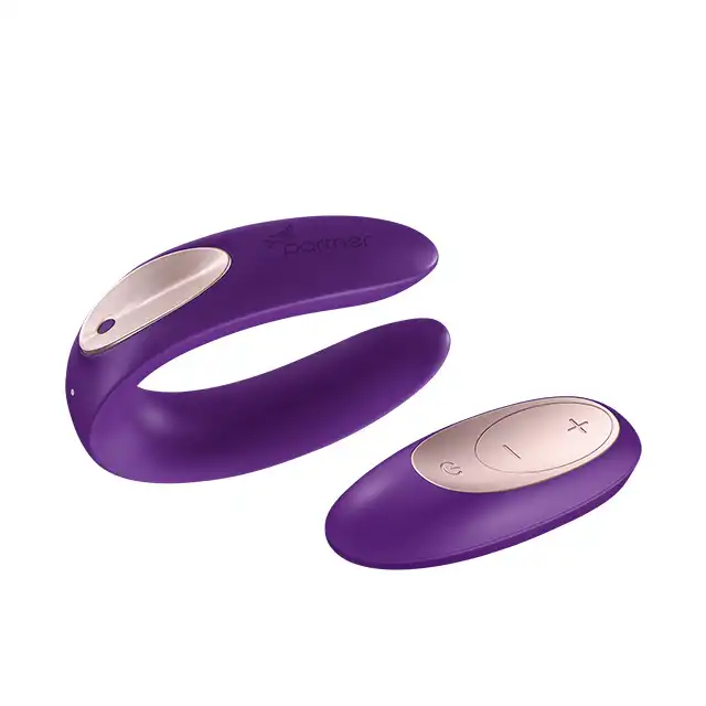 Partner massager plus remote. Idealne dla par. Dwa silniki. Design Award 2017.