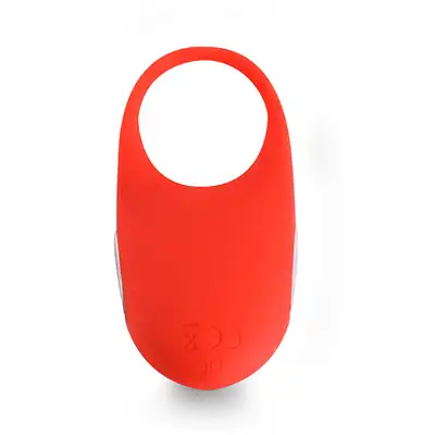 Feelztoys - Thor Cockring Red. Wibrujący pierścień erekcyjny.