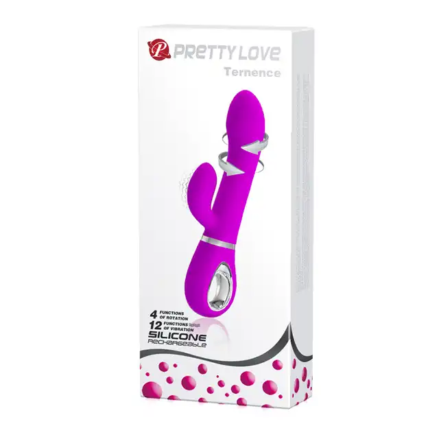  Pretty Love - Ternence USB. Wibrator rotacyjny aż 16 różnych funkcji!