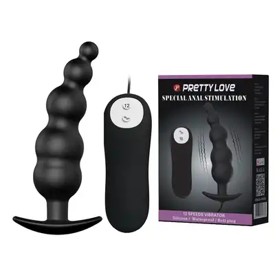 Pretty Love - Special Anal Stimulation. Wibrujący korek analny z pilotem. 