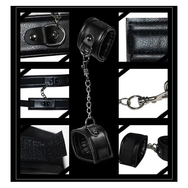 Lovetoy - Deluxe Bondage Kit. Zestaw z maską, piórkiem oraz kajdankami