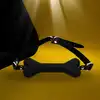Toyz4Lovers - Easy Dog Gag Black. Czarny knebel w kształcie kości. 
