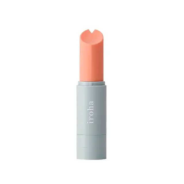 Iroha By Tenga - Stick Vibrator. Dyskretny wibrator w kształcie szminki. Silikonowa końcówka. 