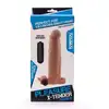 Lovetoy - Pleasure X-Tender Vibro. Wibrująca nakładka na penisa. + 5 cm!
