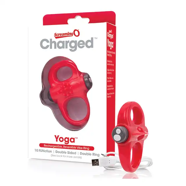 The Screaming O- Ładowany przez USB ring na penisa 