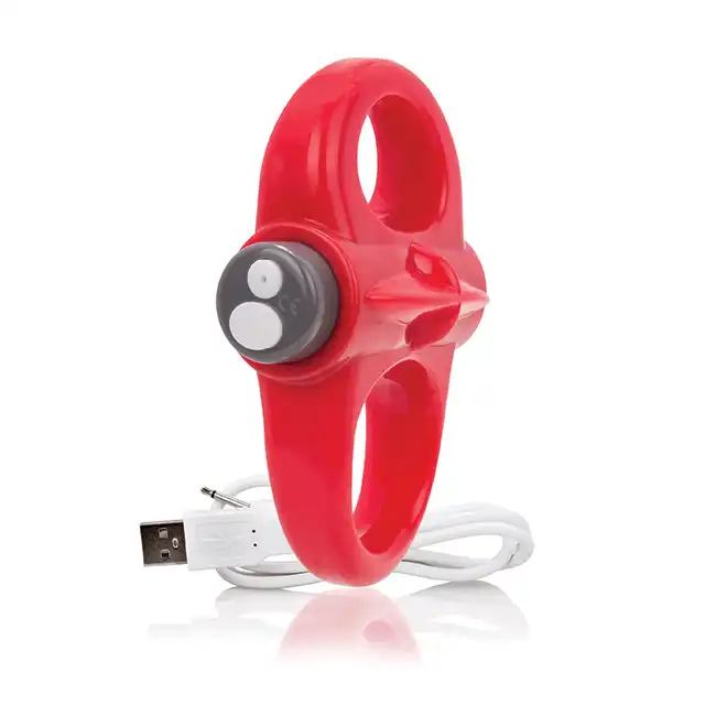 The Screaming O- Ładowany przez USB ring na penisa 