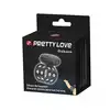 Pretty Love - Osborn. Czarny silikonowy ring z mocnymi wibracjami