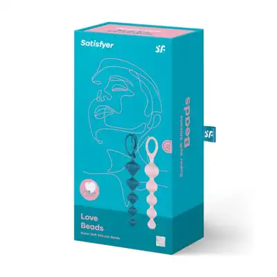 Satisfyer Beads - Silikonowe kulki analne  2 szt.