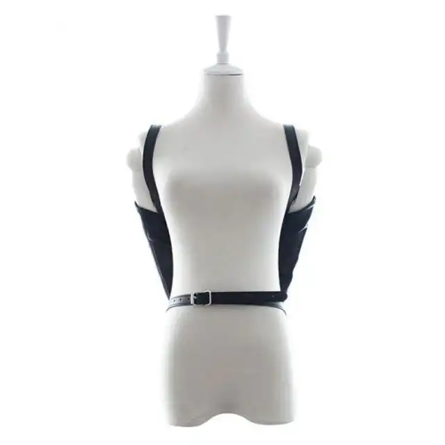 Toyz4Lovers - Total Black Restraint Arms Black. Wiązana blokada na ręce. 