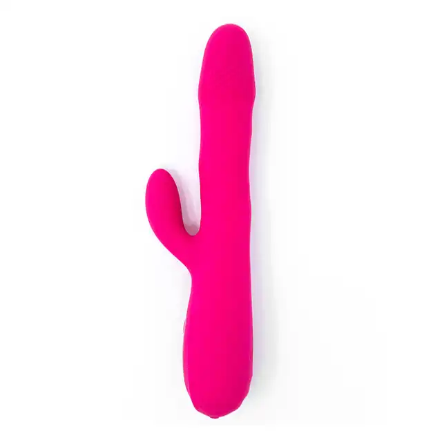 Cosmopolitan - Luminous Rabbit Vibrator Pink. Różowy wibrator z kuleczkami. 