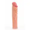 Lovetoy - Pleasure X-Tender. Nakładka przedłużająca penisa o blisko 5 cm!
