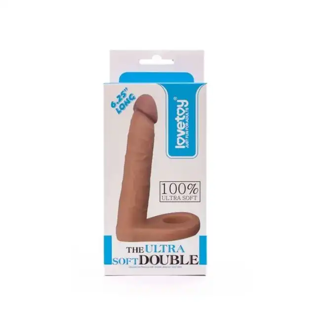 Lovetoy - The Ultra Soft Double 6.25. Nakładka umożliwiająca podwójną penetrację