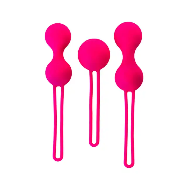 A-Toys - Kegel Balls. Zestaw kulek gejszy do treningu. Silikon. 