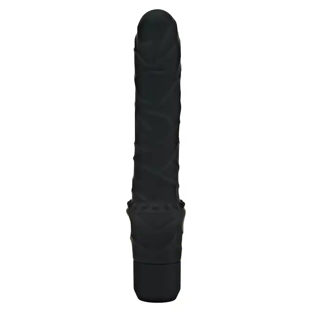 ToyJoy - Get Real G Black. Silikonowy wibrator do stymulacji punktu G