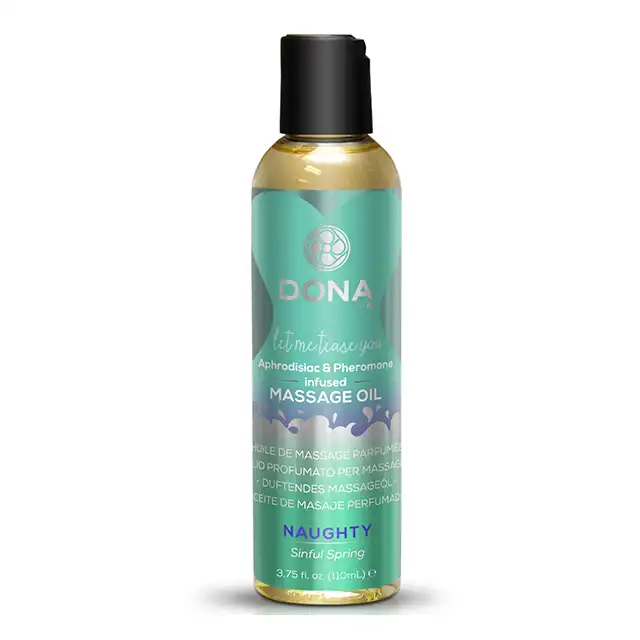 Dona - Scented Massage Oil Sinful Spring 110 ml. Relaksujący olejek o wiosennym zapachu. 