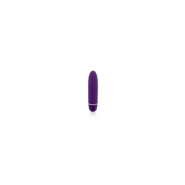 Rianne S - Classique Pride Deep Purple. Silikonowy wibrator z kosmetyczką.