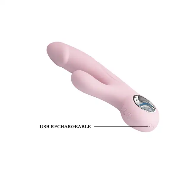  Pretty Love - Selene Pink. Uroczy wibrator ze stymulacją łechtaczki