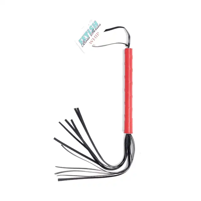 Fetish Boss Series - Whip Red.Pejcz z pętlą na nadgarstek.