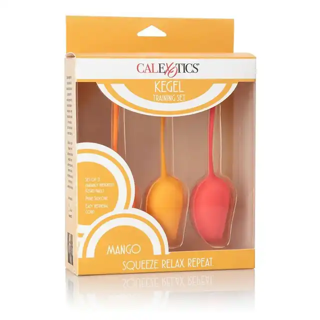 Calexotics - Mango Training Set. Zestaw kulek gejszy w kształcie mango.