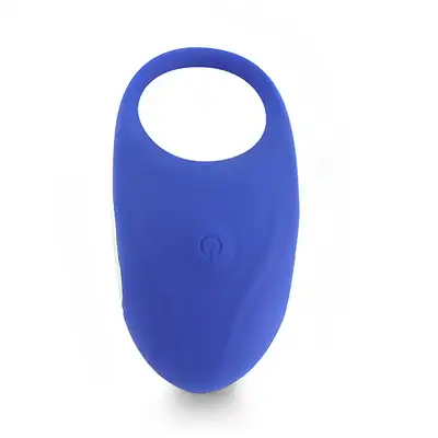 Feelztoys = Thor Cockring Blue. Wibrujący ring na penisa