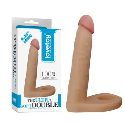 Lovetoy - The Ultra Soft Double 6.25. Nakładka umożliwiająca podwójną penetrację