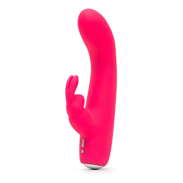 Happy Rabbit - Mini USB Rechargeable. Wibrator ze stymulatorem łechtaczki.