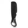 LoversPremium - Vulcan Masturbator Black. Czarny silikonowy masturbator. 