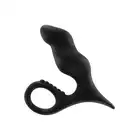 Toy Joy - Bum Buster Black. Silikonowy masażer prostaty w kolorze czarnym