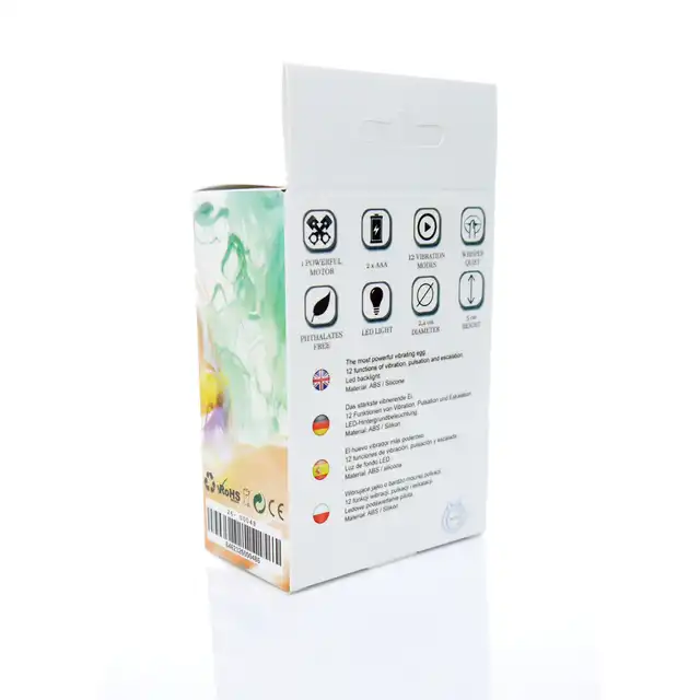 Vibrating Egg Silicone. Jajeczko wibrujące 5 cm