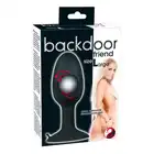 You2Toys - Backdoor Friend Large. Czarny plug analny z kuleczką w środku. Rozmiar L